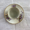 Antique Limoges porcelain cup and saucer set