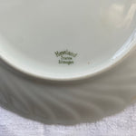 Antique porcelain floral sauce bowl