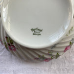 Antique porcelain floral sauce bowl