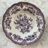 Antique Asiatic Pheasants porcelain deep plate