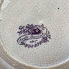Antique Asiatic Pheasants porcelain deep plate