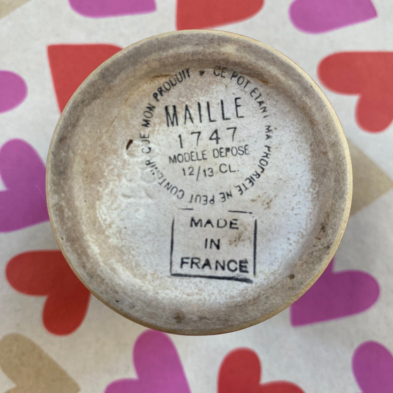 Retro Maille Condiment Jar With Lid