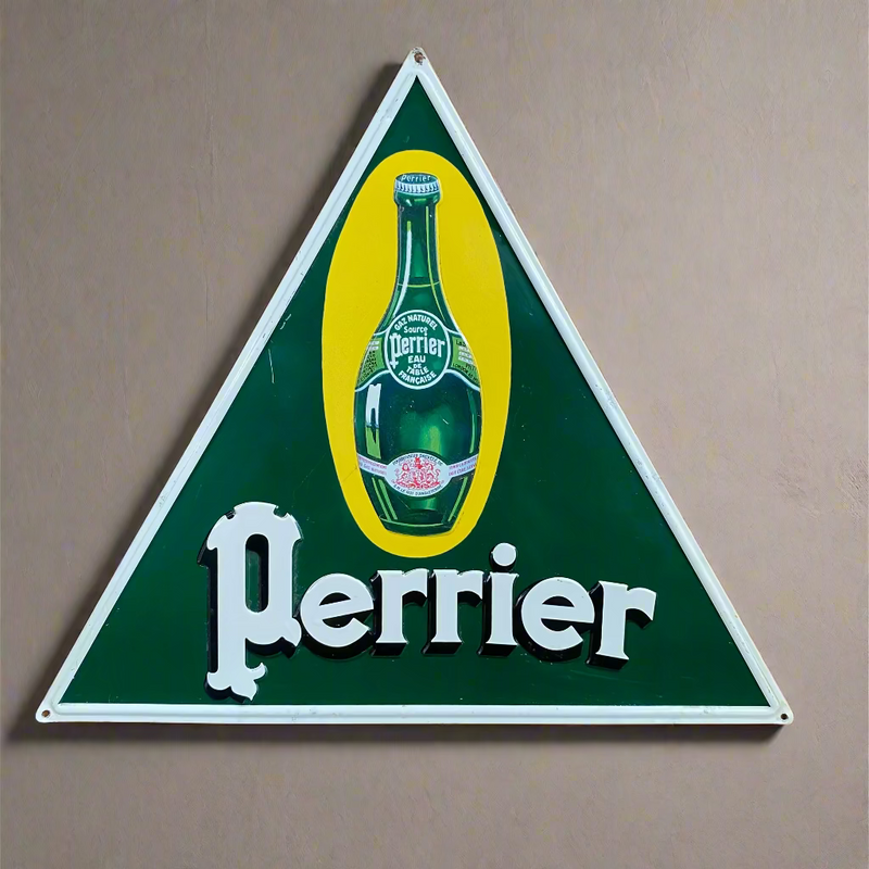 Vintage "Perrier" Metal Sign