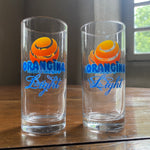 Orangina Light Glasses