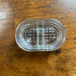 Glass Salt & Pepper Dish
