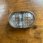 Glass Salt & Pepper Dish