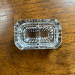 Glass Salt & Pepper Dish
