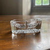 Glass Salt & Pepper Dish