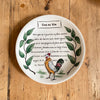 Gien "Coq au Vin" Dinner Plate
