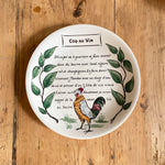 Gien "Coq au Vin" Dinner Plate