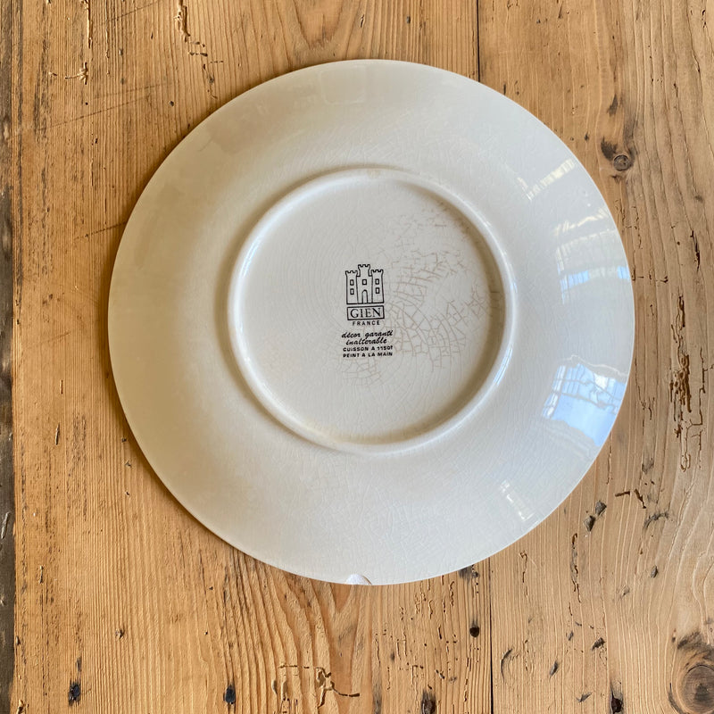Gien "Canard au Champagne" Dinner Plate