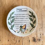 Gien "Canard au Champagne" Dinner Plate
