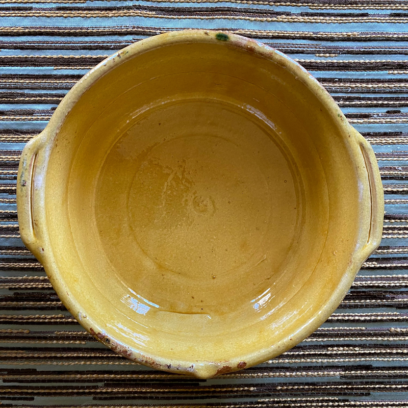 Poterie Not Grande Cassoulet Dish Jaune