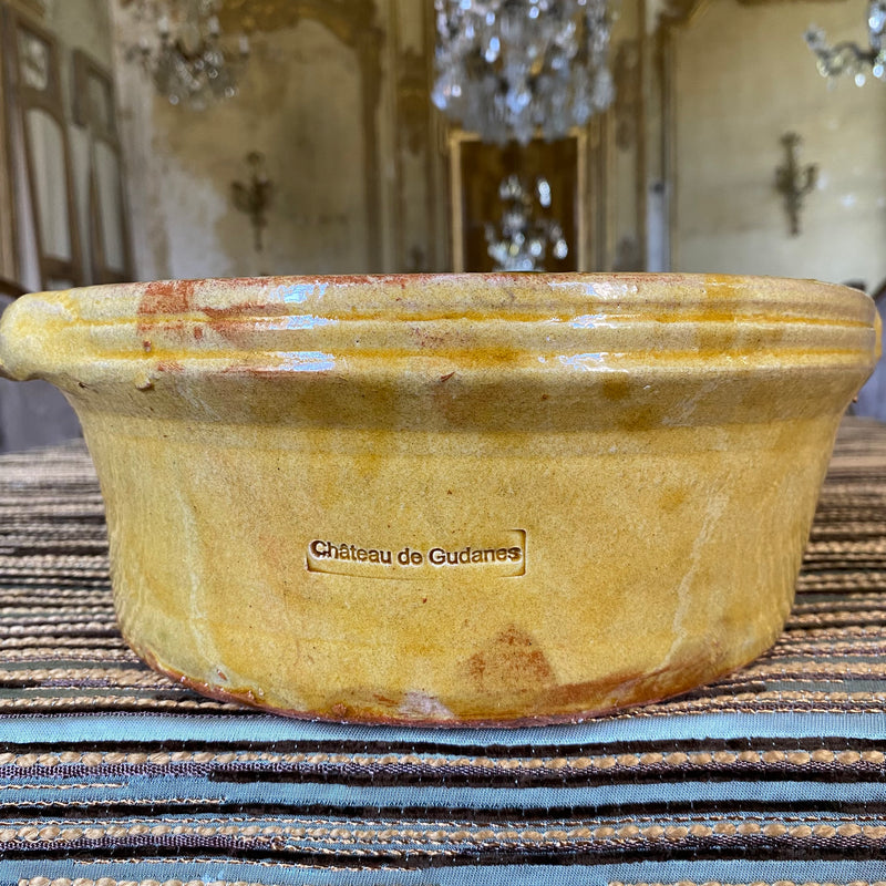 Poterie Not Grande Cassoulet Dish Jaune