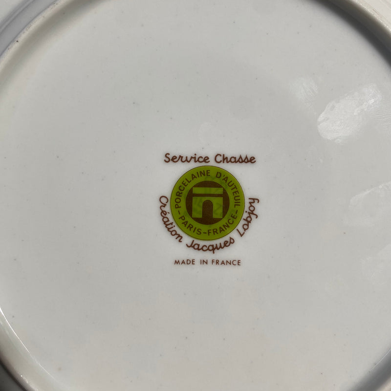 "Lievre aux Marrons" Plate