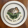 "Perdrix aux Choux" Plate