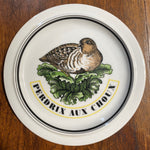 "Perdrix aux Choux" Plate