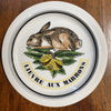 "Lievre aux Marrons" Plate