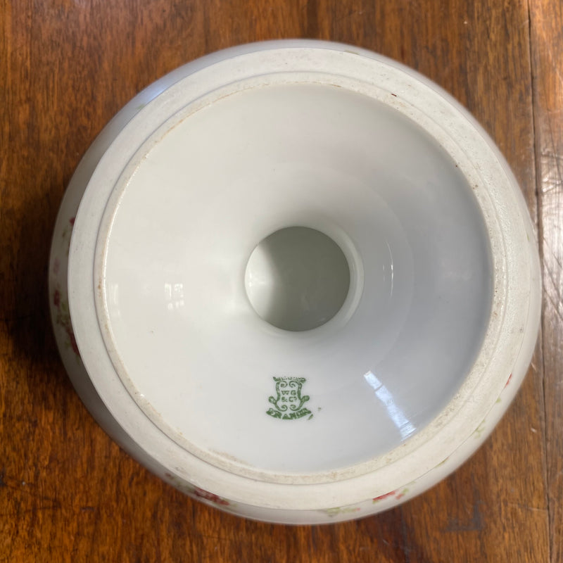 Floral Limoges Porcelain Cake Stand