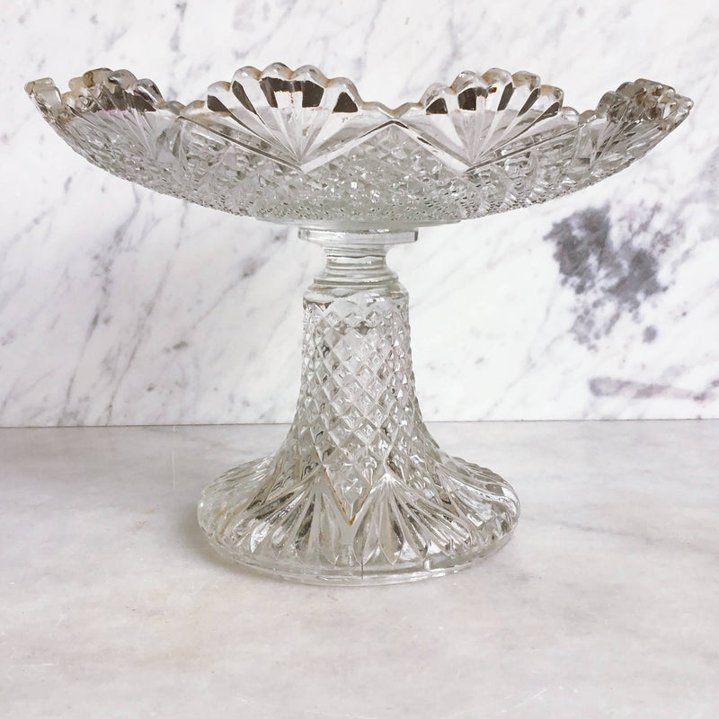 Decorative Glass Cake Stand