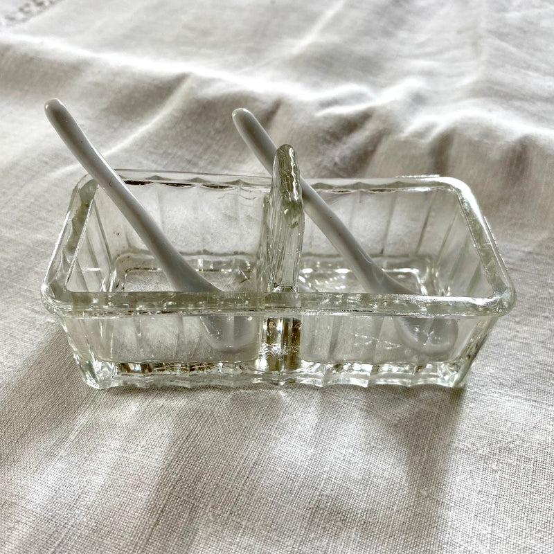 Glass Salt & Pepper Set