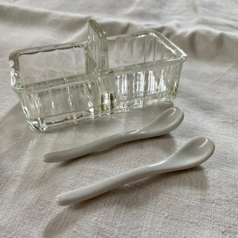 Glass Salt & Pepper Set