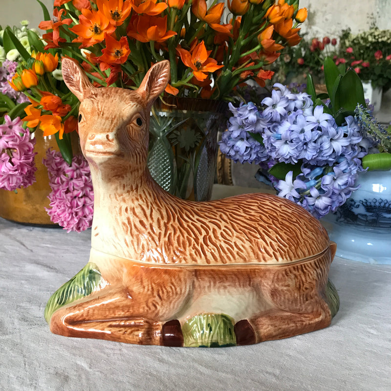 Deer Butter Dish