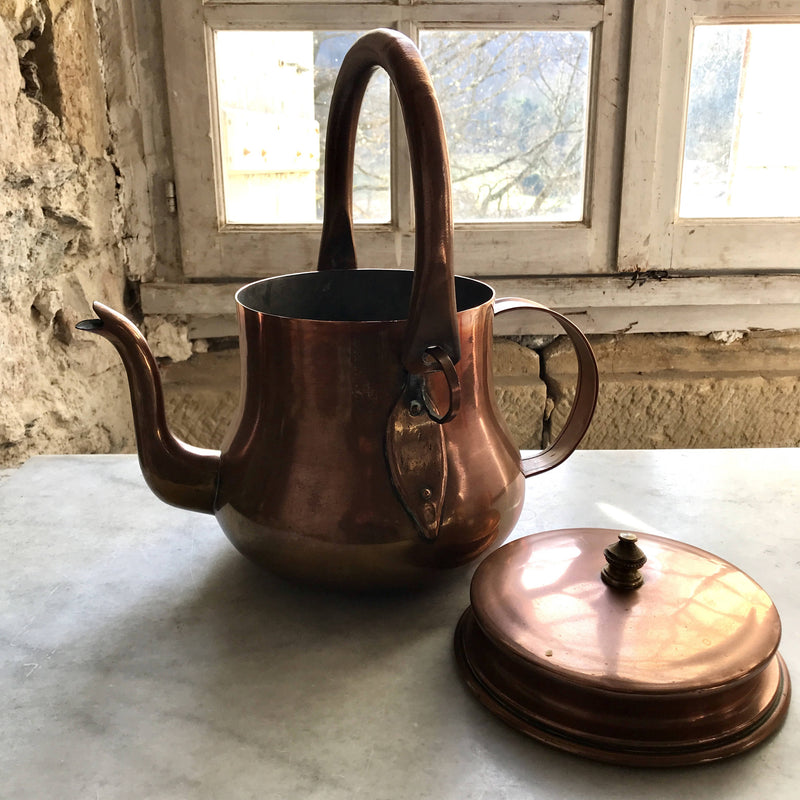 Antique Copper Kettle