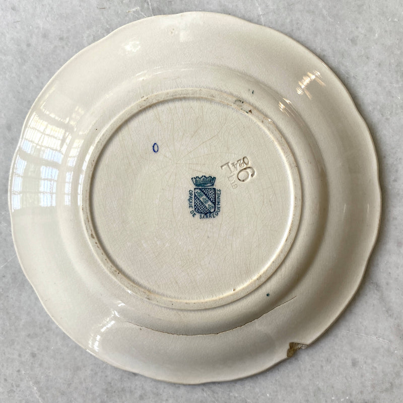 Antique Porcelain Side Plate